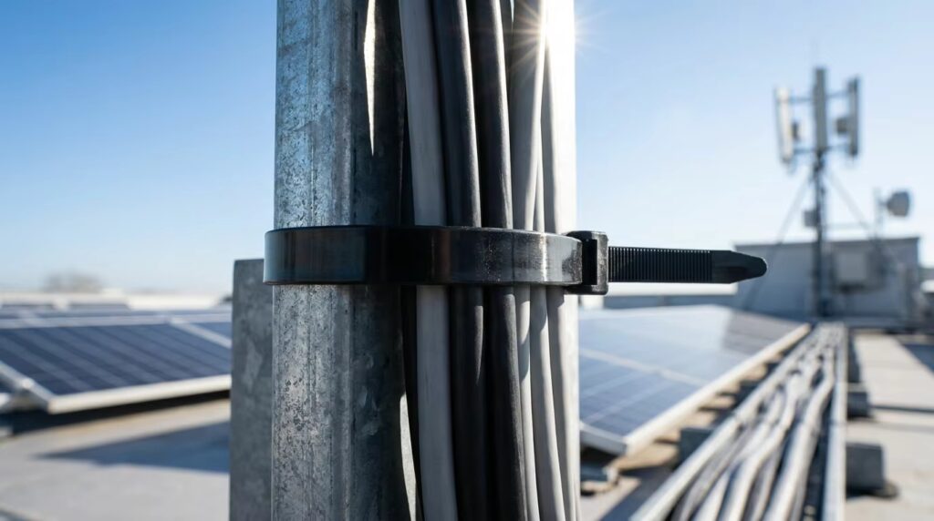 Cable Tie UV Resistance Guide: How Long Do Outdoor Cable Ties Last?