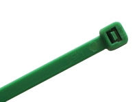 Miniature 4-inch zip tie -- black nylon 66