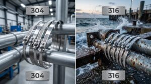 Stainless Steel Cable Ties 304 vs 316