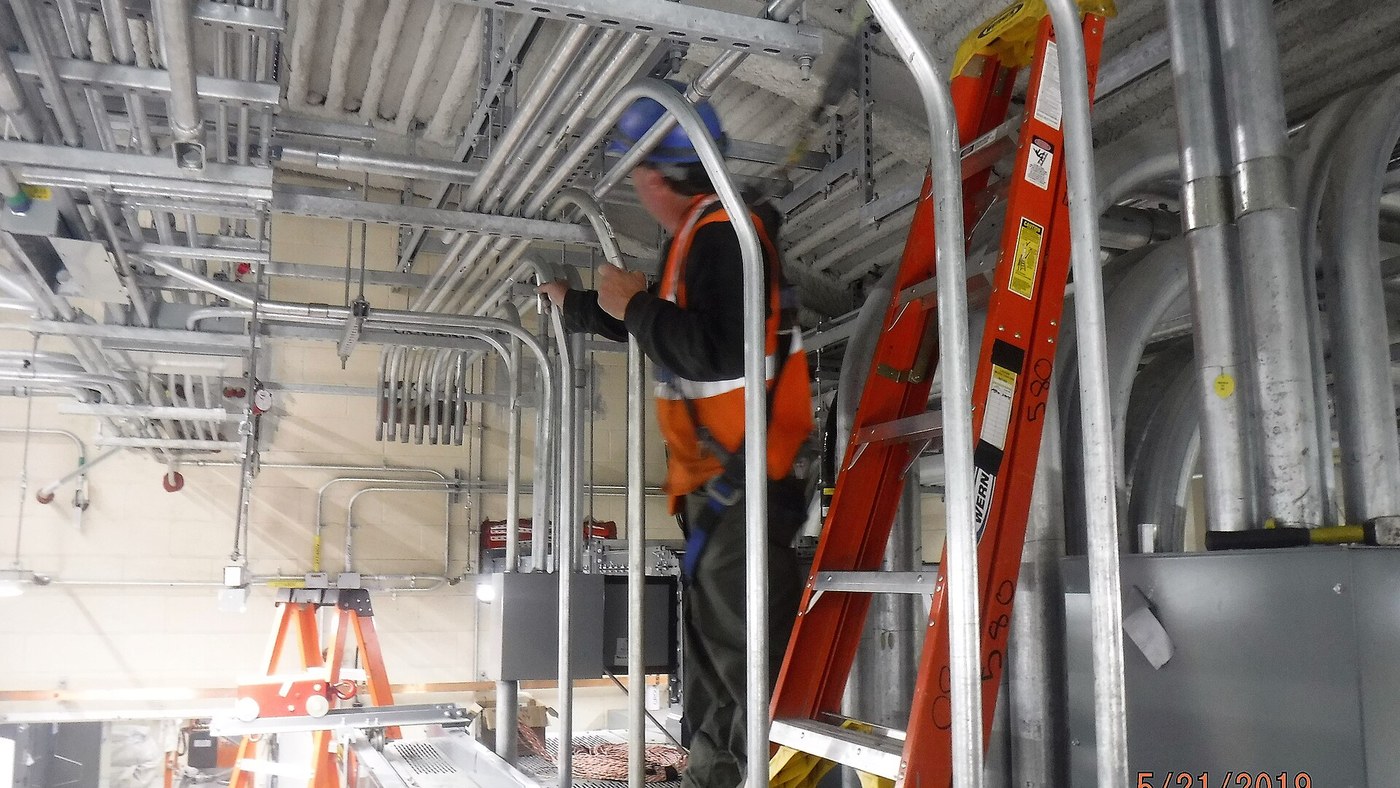 Railway SCADA cabinet conduit and control wiring context for rail electrical route standardization