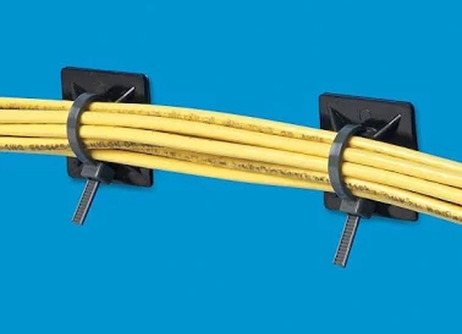 Mounting base demonstration for organized wind turbine cable routing and spacing